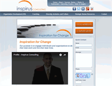 Tablet Screenshot of inspirusconsulting.com
